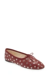 Loeffler Randall Landon Studded Ballet Flat In Multi