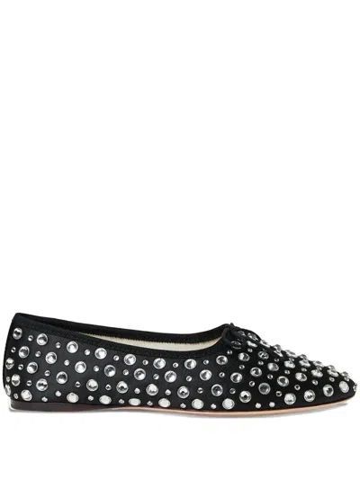 Loeffler Randall Landon Studded Ballet Flats In Black