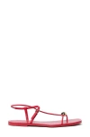 Loeffler Randall Lara Ankle Strap Sandal In Red