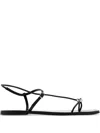 Loeffler Randall Lara Leather Ball-embellished Sandals