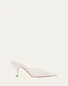 Loeffler Randall Layla Pointed Toe Mule In White