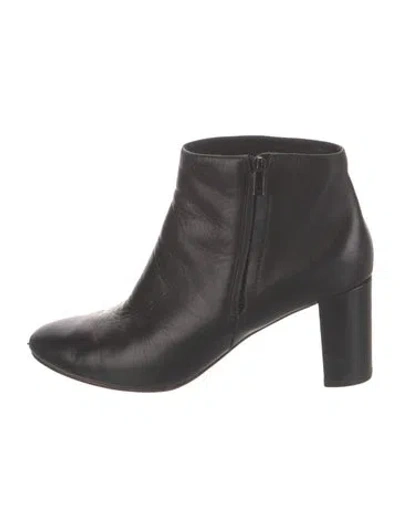 Pre-owned Loeffler Randall Leather Boots In Black