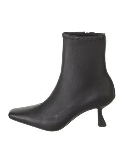 Pre-owned Loeffler Randall Leather Boots In Black