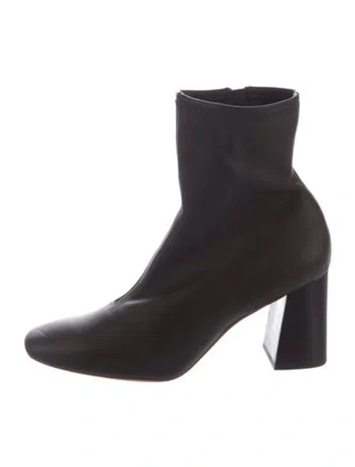 Pre-owned Loeffler Randall Leather Boots In Brown