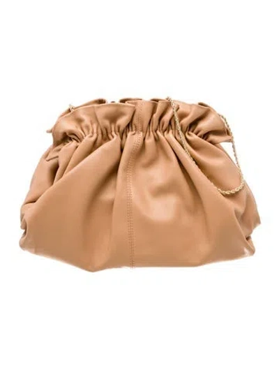 Pre-owned Loeffler Randall Leather Bucket Bag In Brown