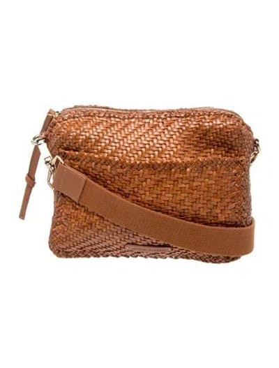 Pre-owned Loeffler Randall Leather Crossbody Bag In Brown