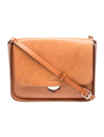 Pre-owned Loeffler Randall Leather Crossbody Bag In Brown