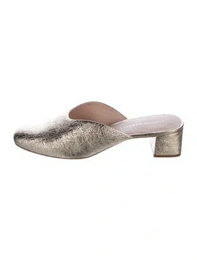 Pre-owned Loeffler Randall Leather Mules