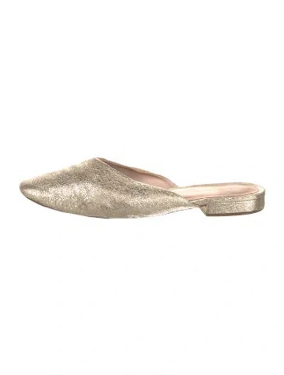 Pre-owned Loeffler Randall Leather Mules