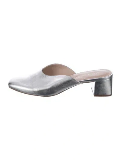 Pre-owned Loeffler Randall Leather Mules