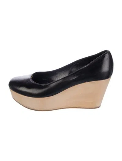 Pre-owned Loeffler Randall Leather Pumps In Blue