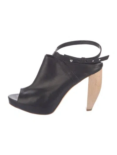Pre-owned Loeffler Randall Leather Pumps In Blue