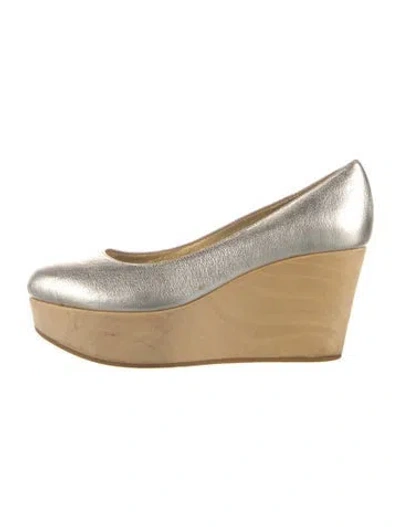Pre-owned Loeffler Randall Leather Pumps In Neutrals