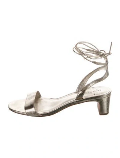 Pre-owned Loeffler Randall Leather Sandals