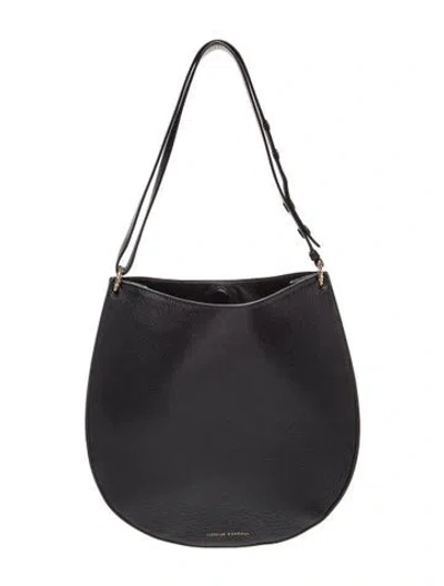 Pre-owned Loeffler Randall Leather Shoulder Bag In Black