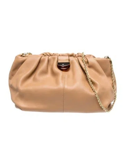 Pre-owned Loeffler Randall Leather Shoulder Bag In Brown