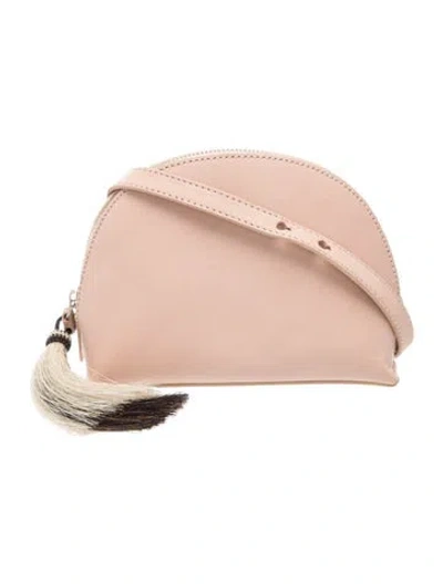 Pre-owned Loeffler Randall Leather Shoulder Bag In Pink