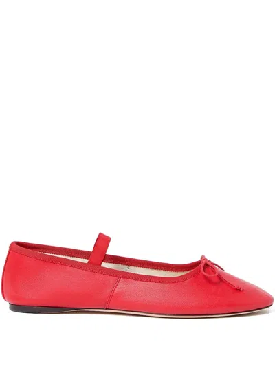 Loeffler Randall Leonie Ballet Flats In Red