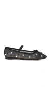 Loeffler Randall Women's Leonie Embellished Ballet Flats In Black