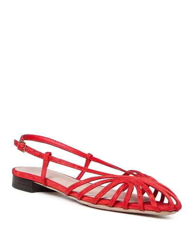 Loeffler Randall Loeffler Randal Women's Devon Flat Sandals In Red