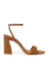 Loeffler Randall Malia Suede Sandals In Brown