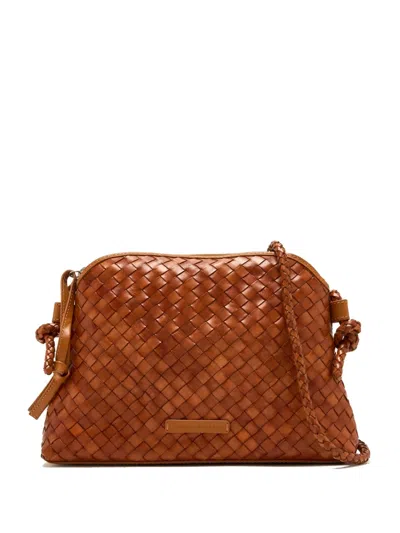 Loeffler Randall Mallory Crossbody Bag In Brown