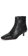 Loeffler Randall Marcella Skinny Ankle Boots Black In Black