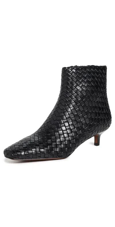 Loeffler Randall Marcella Skinny Ankle Boots Black