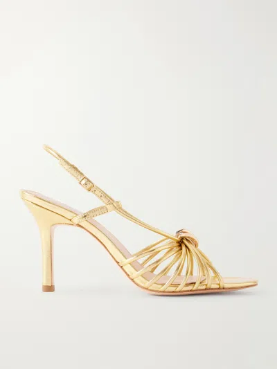 Loeffler Randall Mareka Strappy Heel In Gold