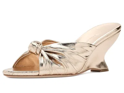 Loeffler Randall Marsy Knot Wedges Women's Sandals Champagne: 12 B - Medium In Multi