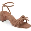 Loeffler Randall Bow Sandal In Brown