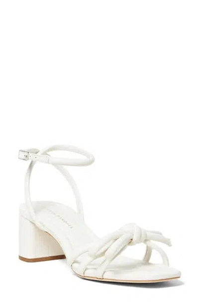 Loeffler Randall Mikel Leather Bow Sandal In Multi