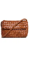 Loeffler Randall Mini Woven Crossbody Bag Timber In Timber