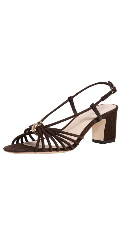 Loeffler Randall Minna Strappy Sandals Tmoro In Brown
