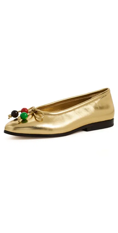 Loeffler Randall Noelle Flats Champagne