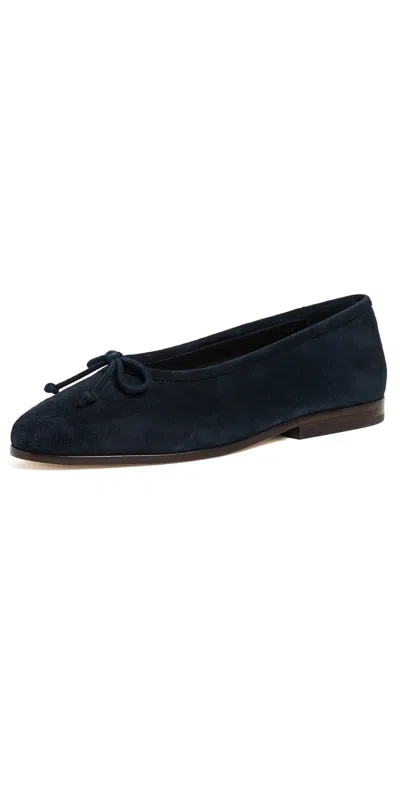 Loeffler Randall Noelle Flats Navy In Blue