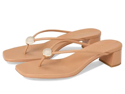 Loeffler Randall Odessa Heeled Mules W/ Hardware In Brown