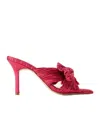 Loeffler Randall Claudia Sandals - Synthetic Leather - Fuchsia In Red