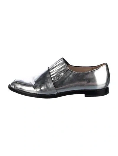 Pre-owned Loeffler Randall Patent Leather Oxfords