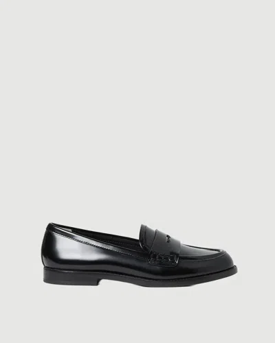 Loeffler Randall Rachel Black Leather Loafer