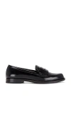 Loeffler Randall Rachel Leather Loafers Black