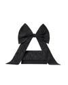 Loeffler Randall Bow Flap Shoulder Bag In Black