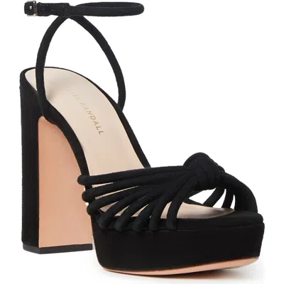 Loeffler Randall Rivka Platform Sandal In Black