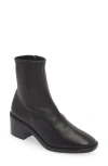 Loeffler Randall Women's Nolan Stretch Ankle Bootie With Block Heel In Black In Black
