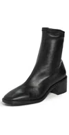 Loeffler Randall Roxy Stretch Ankle Booties Black In Black