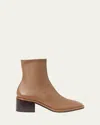 Loeffler Randall Elise Slim Ankle Booties With Block Heel In Safri