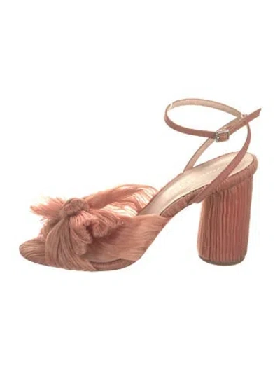Pre-owned Loeffler Randall Sandals In Neutrals