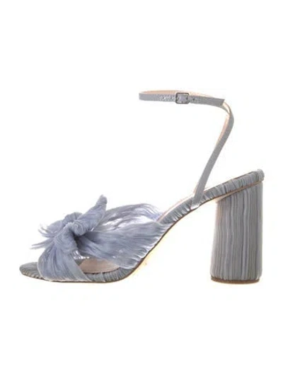 Pre-owned Loeffler Randall Sandals In Silver