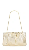 Loeffler Randall Serena Clutch In Metallic Gold