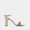 Loeffler Randall Elegant Rhinestone-embellished Medium Heel Sandals